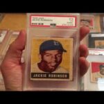 1947 Jackie Robinson Baseball Card