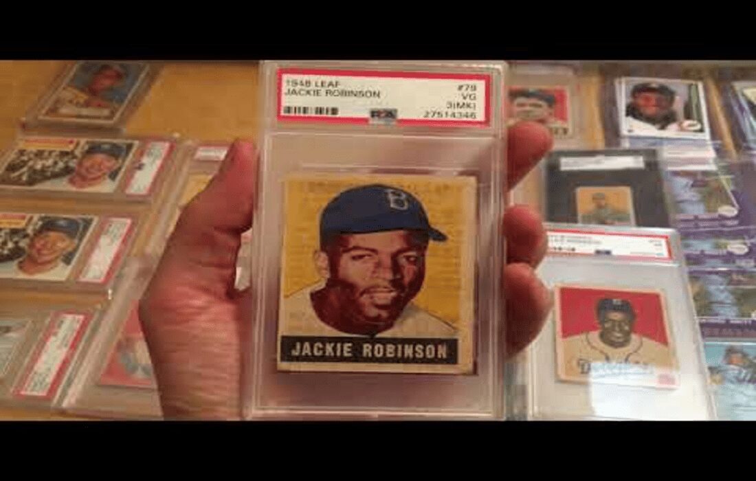 1947 Jackie Robinson Baseball Card